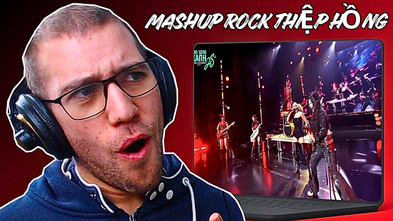 Reacting To MASHUP ROCK THIỆP HỒNG | TÓC TIÊN, MAIQUINN, MUỘII, YEOLAN, ĐÀO TỬ A1J x DTAP | LSX 2025