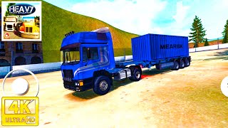 Heavy cargo truck simulator - Game play Android 4K Ultra HD #ets3 