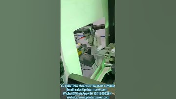 Plastic bottle screen printer, double color screen printer prints two colors at a time