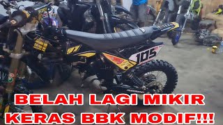 BELAH MESIN LAGI SI BBK MODIF RIZKY HK HULAHULU RACING PREPARE LATIHAN!!!