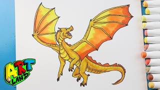 How to Draw Sunny | Wings of Fire
