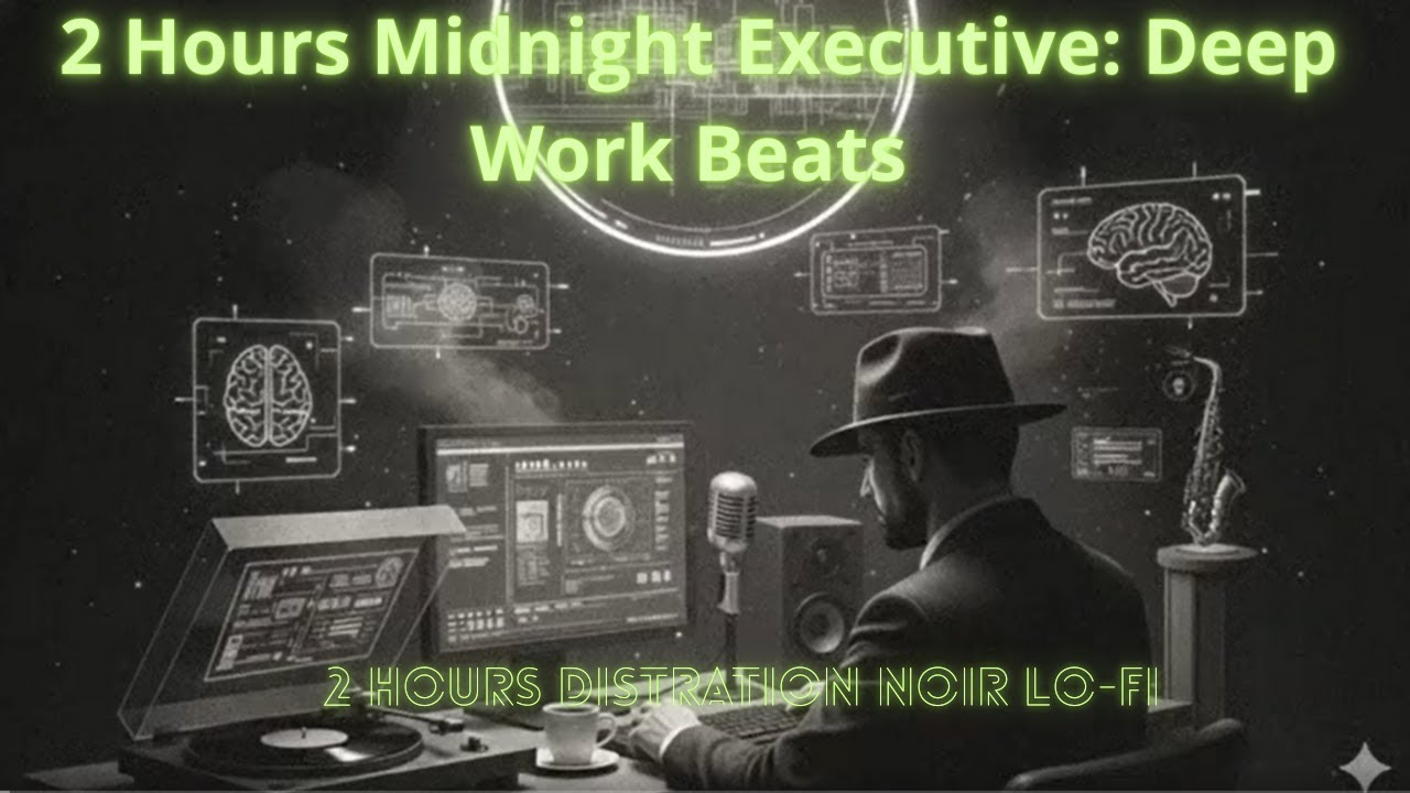 2 Hours  Midnight Executive Deep Work Beats