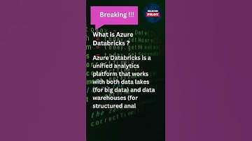 What is Azure Databricks? | Simplifying Data & AI