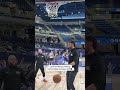 Yaxel looking secure in the shooting drills 🏀