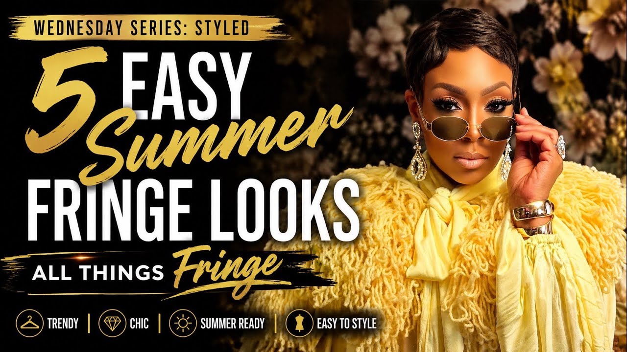 Styled Wednesday: 5 Easy Summer Fringe Looks | How to Wear Fringe