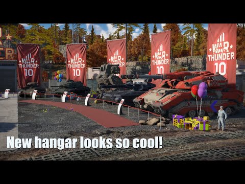 Exploring the hangar in War Thunder #warthunder - YouTube