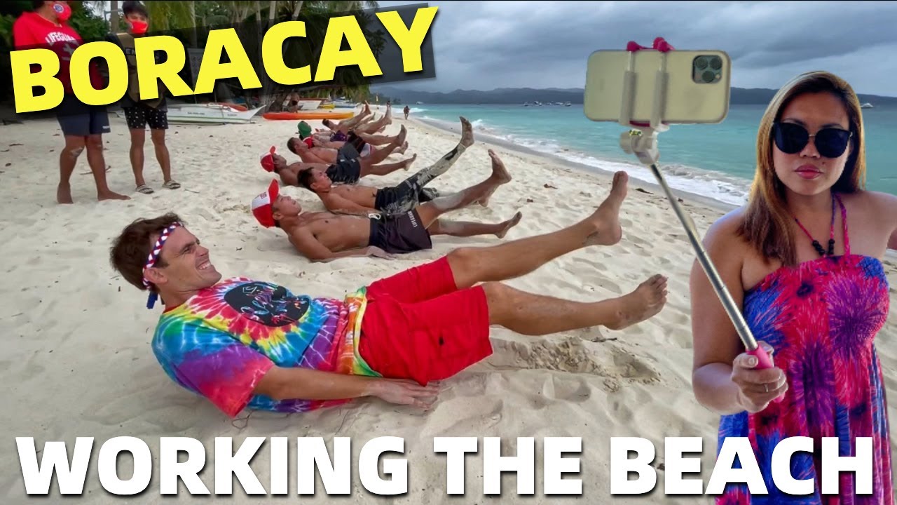 WORKING BORACAY BEACH - Philippines First Foreign Lifeguard   World Famous Island