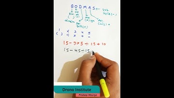 BODMAS RULE, #mathstricks #mathematics #bodmas #maths #shorts
