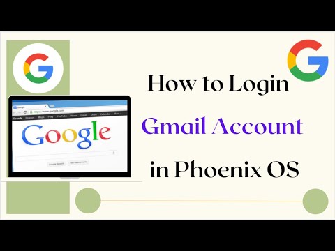 How to Login Gmail Account in Phoenix OS | Can't sign in google play Store In PhoenixOS Fix