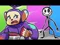 ESCAPE FROM COLOR OR DIE! | Tinky Winky Plays: Roblox Color or Die