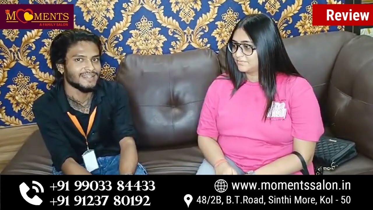 #momentsfamilysalon | #customerreview #review #reaction | Review of our valuable customer | Salon