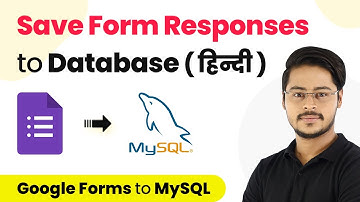 How to Save Form Responses to Database - Google Forms, MySQL