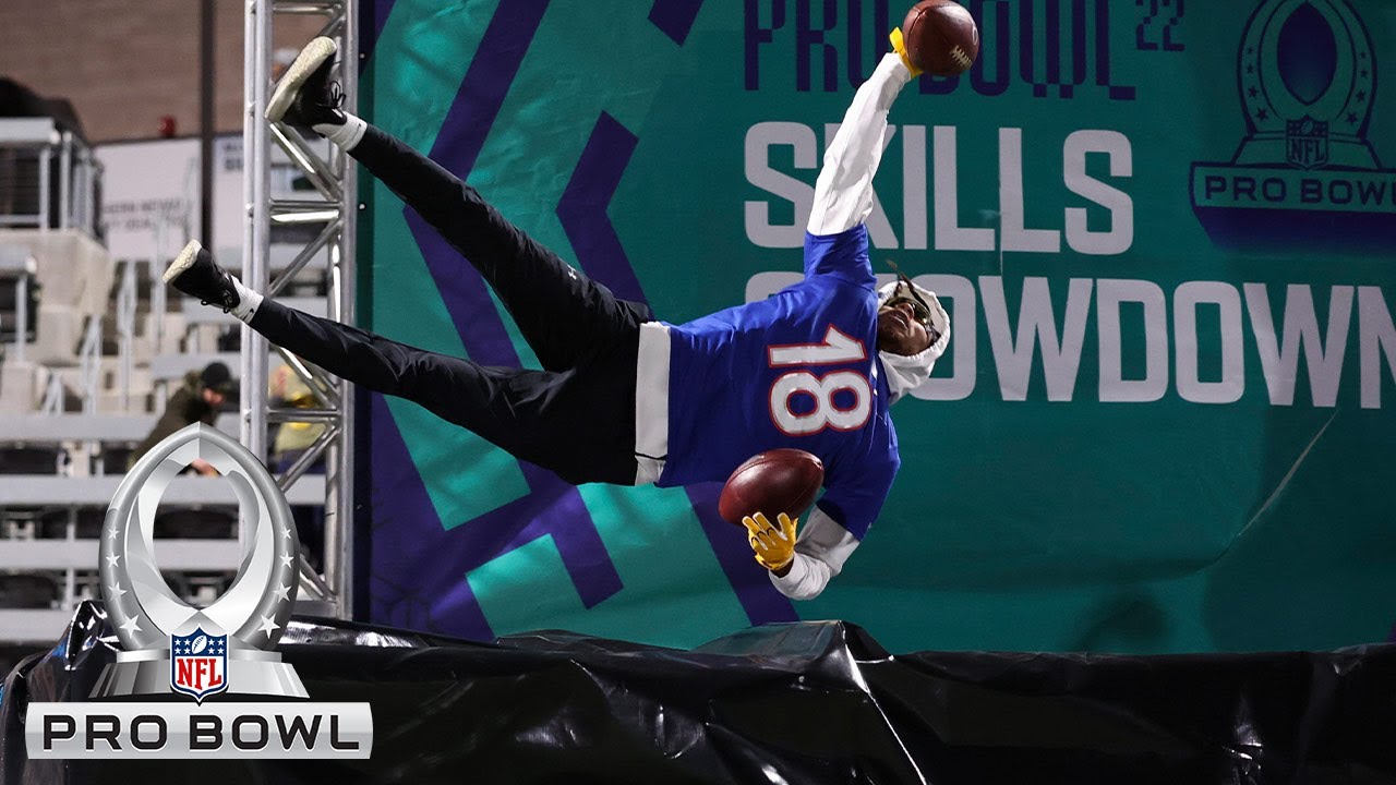 Jefferson Makes 'Clutch' Dodgeball Play for NFC Win in Pro Bowl ...