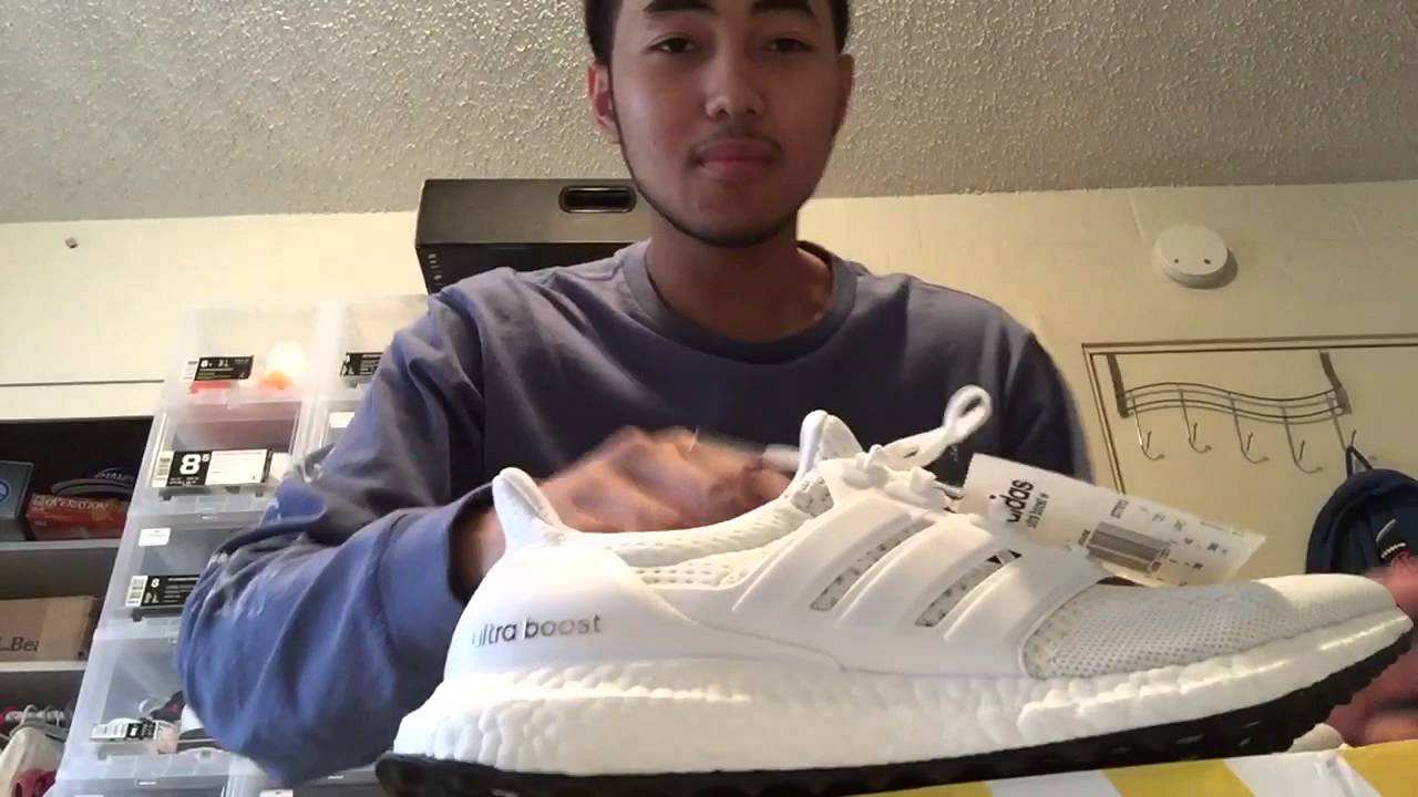 Adidas Yeezy White Ultra Boost Unboxing 