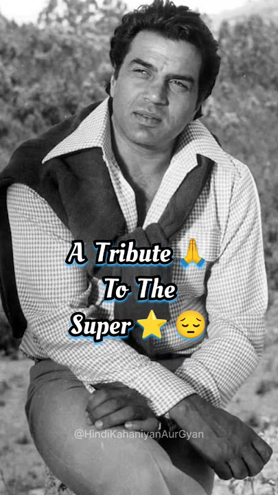 A Tribute to Superstar Dharmendra 🙏😔 #bollywood #dharmendra #bollywoodnews aaj mausam bada baiman