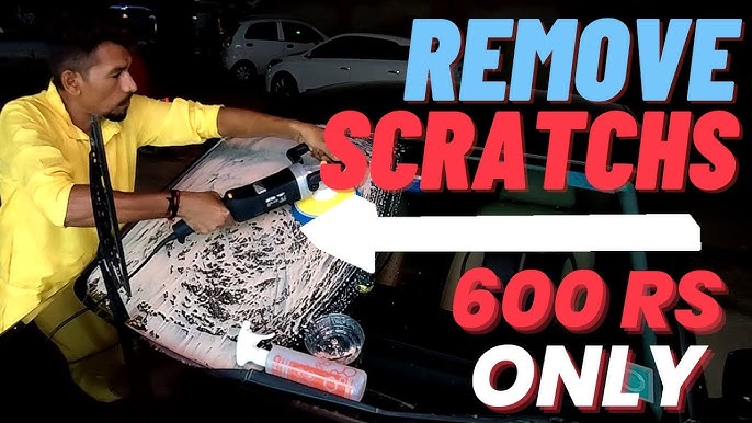 How to remove scratch from car glass 