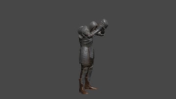 knight helmet stance loop