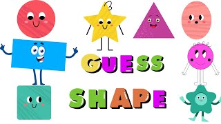 Shape Guessing Game: Test Your Geometry Skills | Shape Quiz Challenge: How Fast Can You Guess?