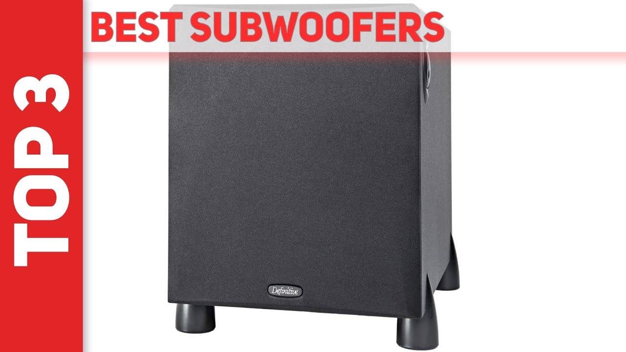3 Best Subwoofers in 2021 YouTube