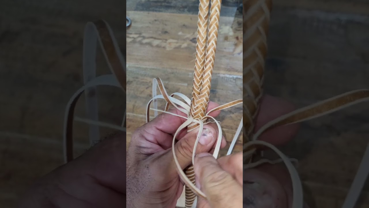 como fazer trama de 8 tentos em chicote