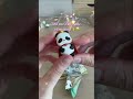 A cozy panda unboxing moment