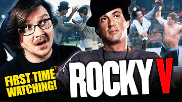 ROCKY 5 MOVIE REACTION | First Time Watching | Review | Road to Creed III
