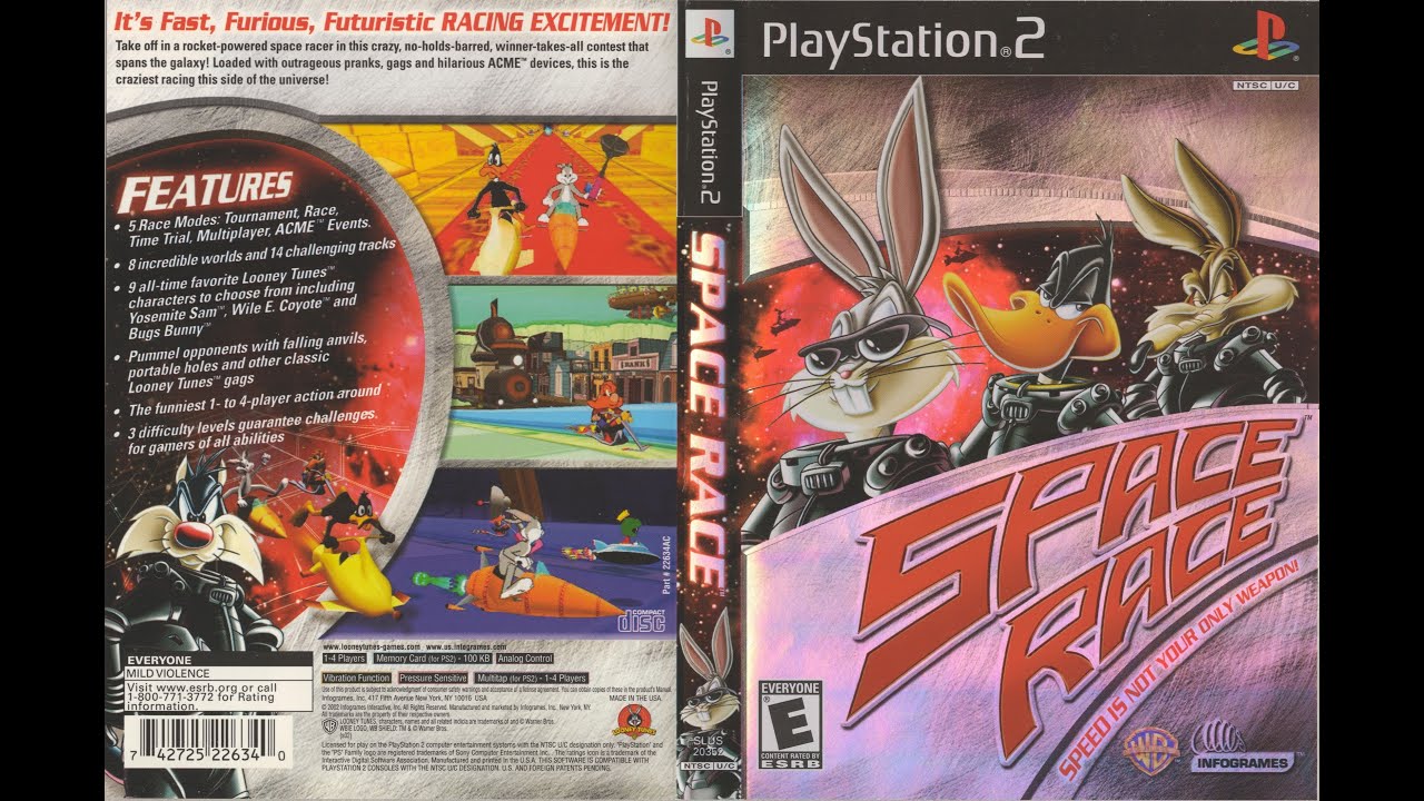 Testeando ha: Looney Tunes Space Race de ps2 en ps3 HFW - YouTube