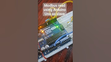 Modbus read using Arduino Uno as slave.