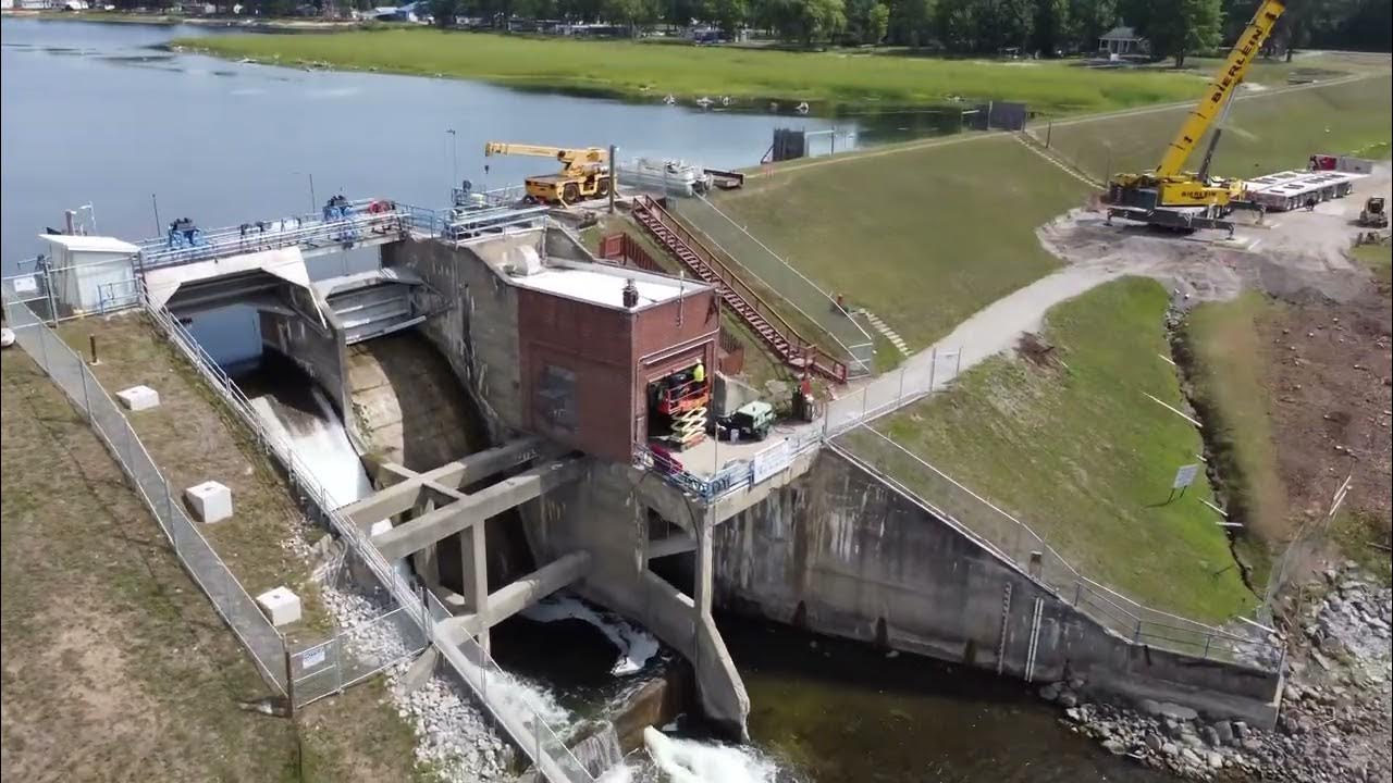 Secord Lake Dam, August 2022 YouTube
