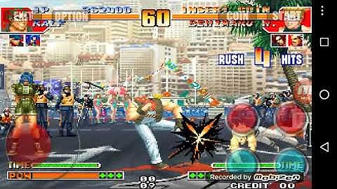 The king of fighter RALF kof power