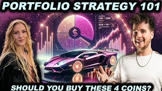 Crypto Portfolio Strategy 101 (Buying FOUR Coins + Week 6 Update)