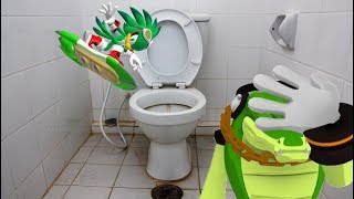How Jet the Hawk flushed himself down the toilet