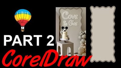 Corel Draw Tips & Tricks Draw this of a curvy Retangle Part 2