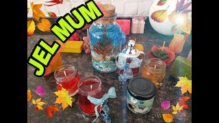 JEL MUM YAPIMI | DEKORATİF MUMLAR
