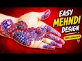 Easy mehndi design | simple mehndi design | mehndi ka design | pen color mehndi