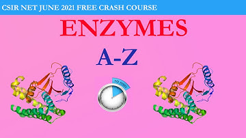 CSIR NET JUNE 2021 FREE CRASH COURSE/DAY 3/UNIT 1/ BIOCHEMISTRY/Enzymes/A-Z Statements|CSIRathome