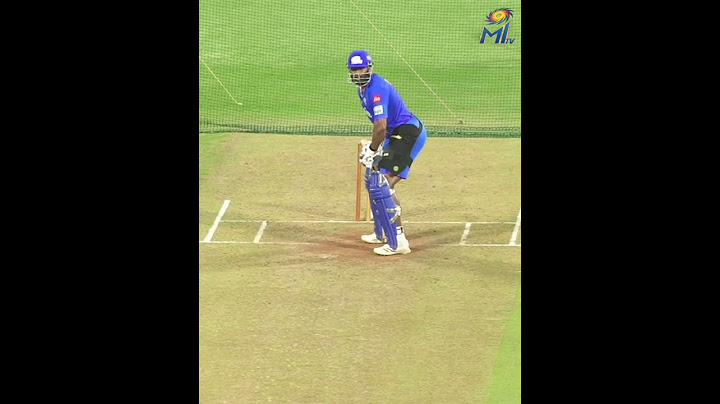 Kieron Pollard's mighty hit | Mumbai Indians #Shorts