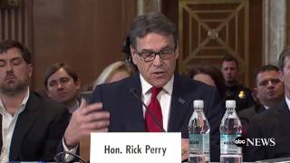 Rick Perry Confirmation Hearing: Vows to 'Promote Energy in All Forms'