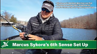 Marcus Sykora - 6th Sense Rod and Reel Set Up