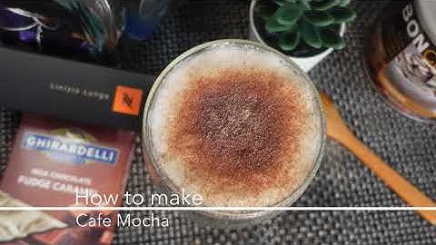 How To Make Caffe Mocha Using Nespresso