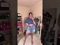 These plus size jean shorts are almost out of stock but if you see the orange shopping cart they’re