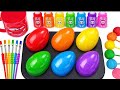 Satisfying Video l How I Make Cutting Rainbow 🌈Lollipop 🍭Crazy Slimes 😄Sprunki &amp; Mixing 🌈✨Water ASMR