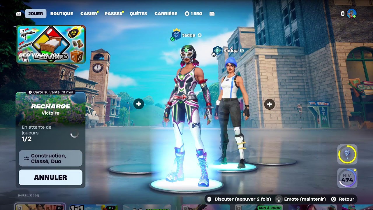 je monte en ranked DUO !!