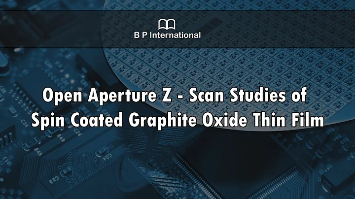 Open Aperture Z - Scan Studies of Spin Coated Graphite Oxide Thin Film
