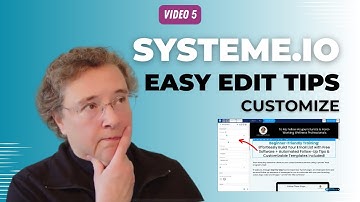 Edit Your Funnel Pages in Systeme.io  [Step-By-Step]