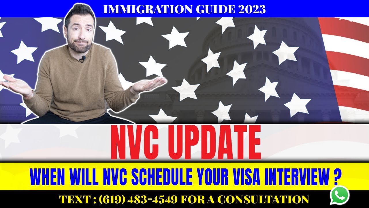 When will NVC schedule your visa interview 2023 January update YouTube