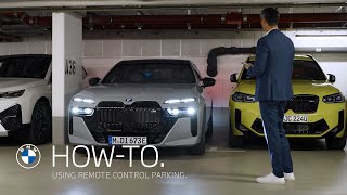 How to Park your BMW by Remote Control. screenshot 1