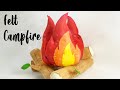 How to make Felt Campfire