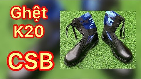 Ghệt rằn ri dã chiến K20 sĩ quan Cảnh Sát Biển