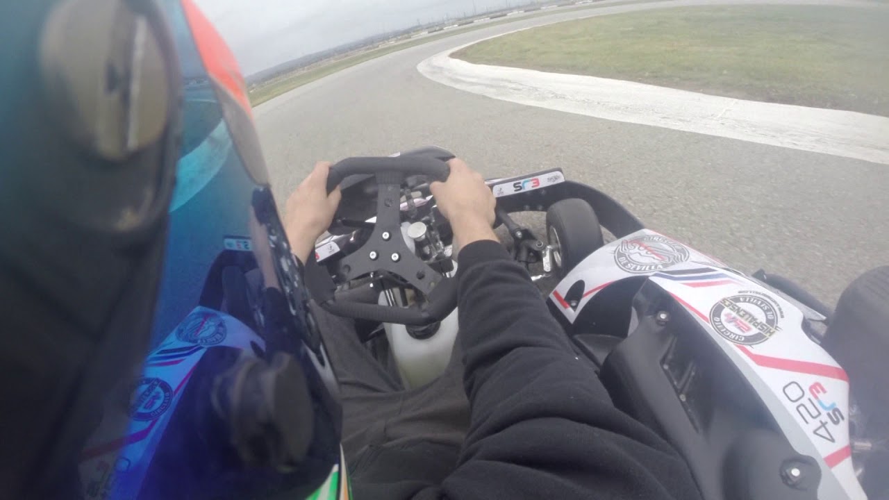Karting Sevilla con los nuevos EKR 420CC. Tanda 2